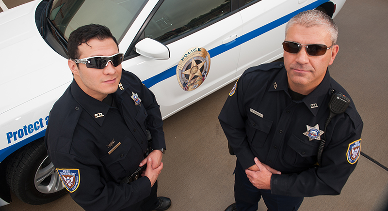 police officers standing